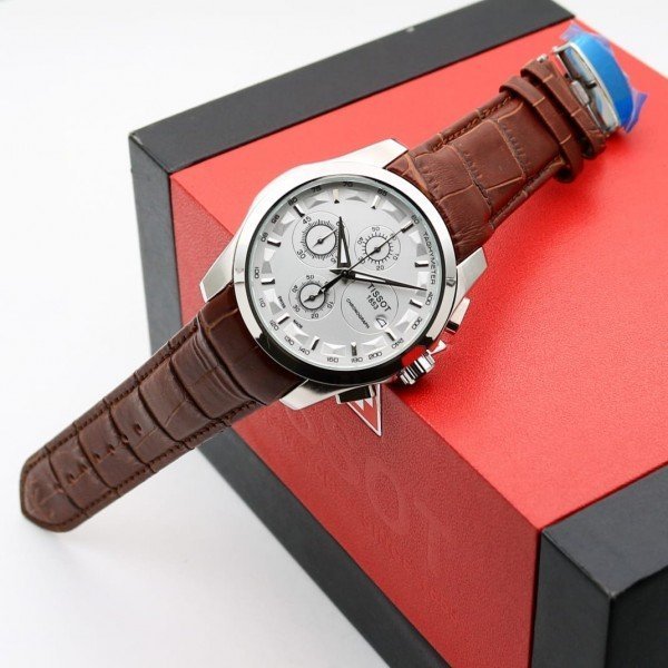TISSOT 1853 PREMIUM QUALITY LEATHER WATCH' - Image 2