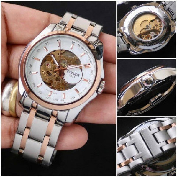TISSOT 1853 AUTOMATIC PREMIUM QUALITY METAL WATCH' - Image 2