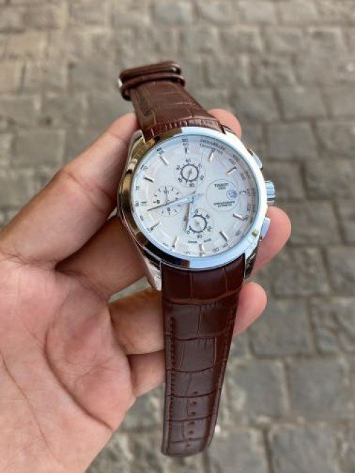 TISSOT 1853 PREMIUM QUALITY LEATHER WATCH' - Image 3
