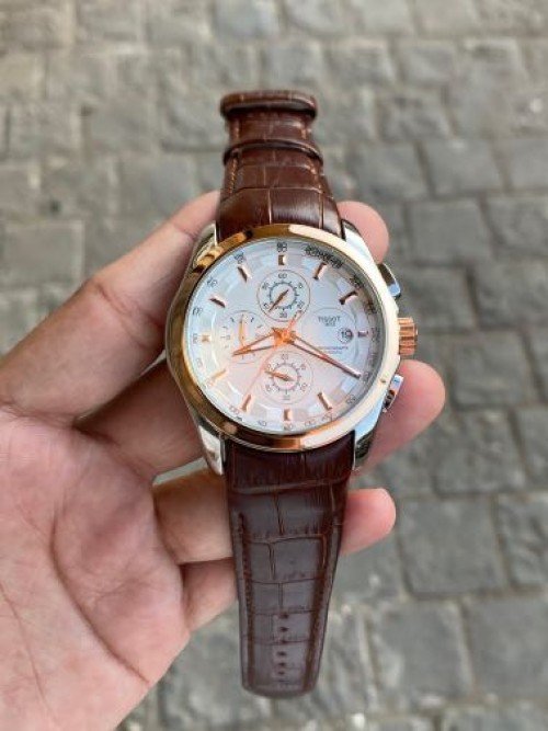 TISSOT 1853 PREMIUM QUALITY LEATHER WATCH' - Image 2