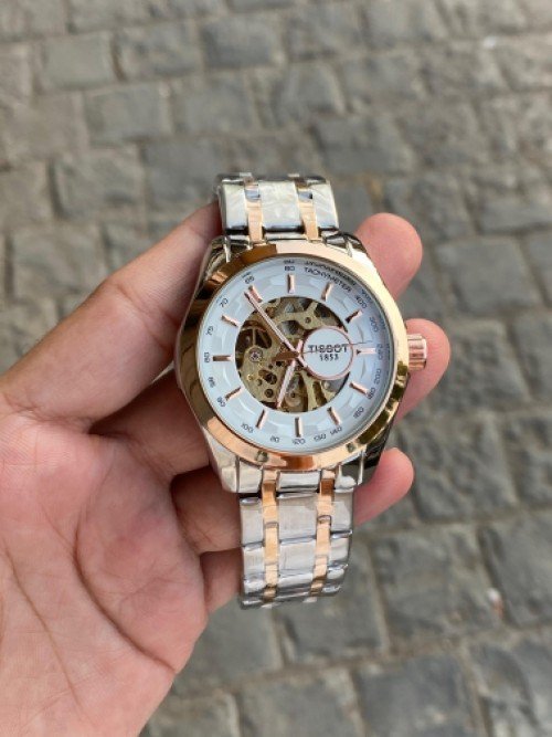 TISSOT 1853 AUTOMATIC PREMIUM QUALITY METAL WATCH' - Image 3