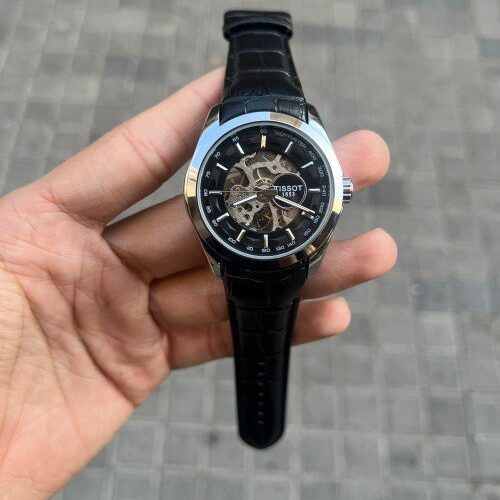TISSOT 1853 AUTOMATIC PREMIUM QUALITY LEATHER WATCH