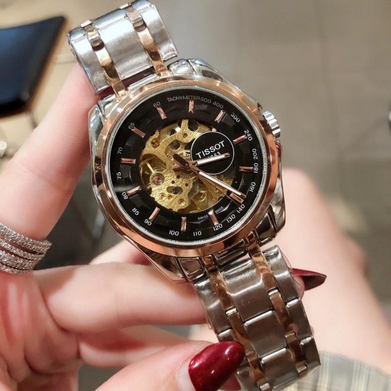 TISSOT 1853 AUTOMATIC PREMIUM QUALITY METAL WATCH' - Image 2