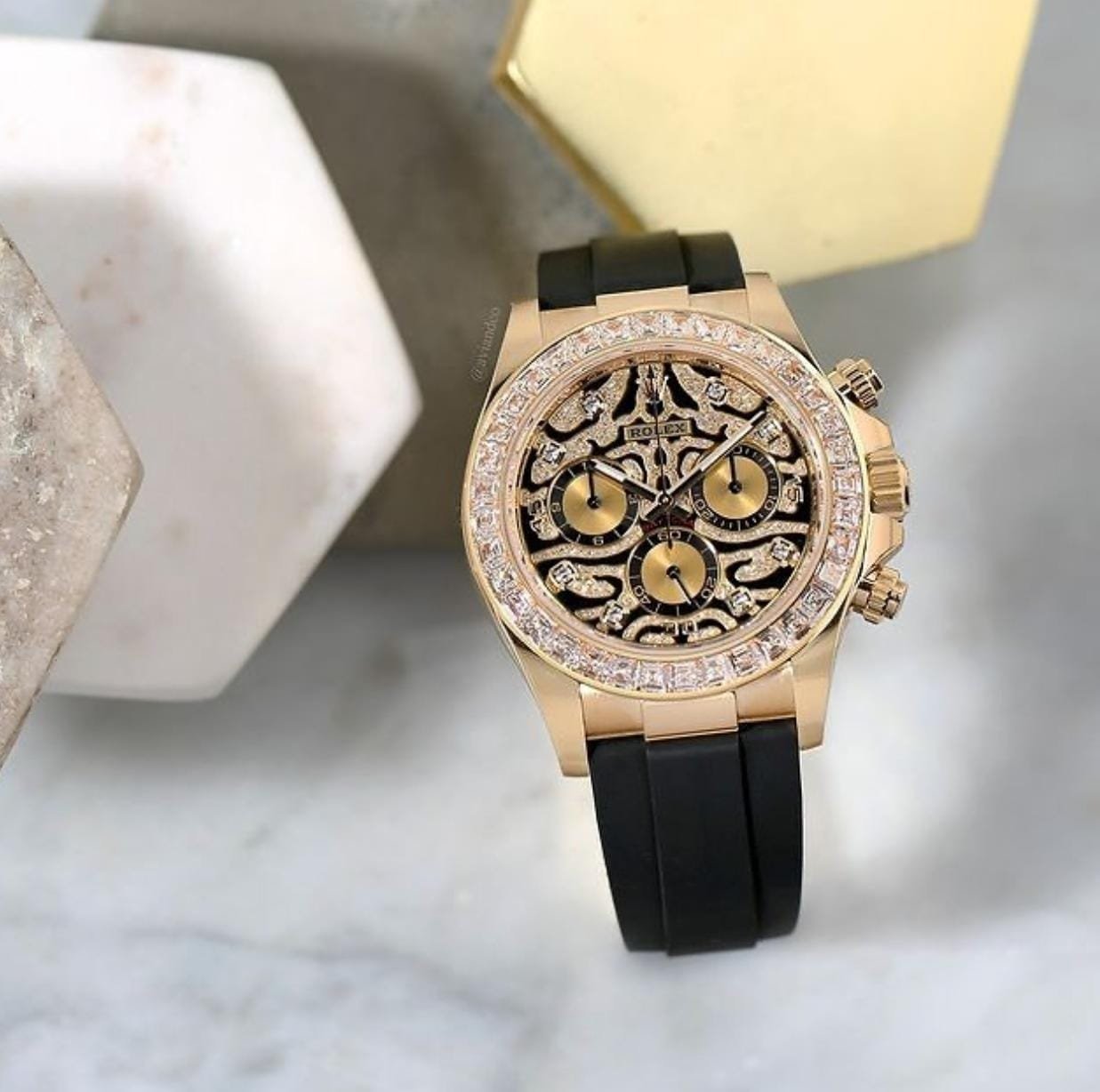 Rolex Daytona 'Eye of the Tiger' Yellow Gold Premium Watch - Image 3