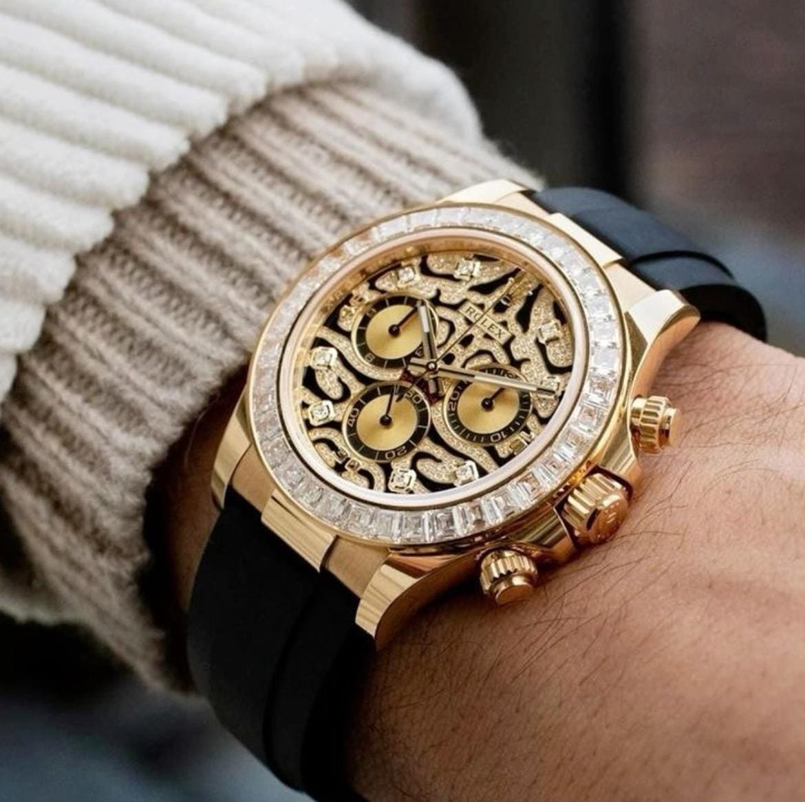 Rolex Daytona 'Eye of the Tiger' Yellow Gold Premium Watch - Image 2