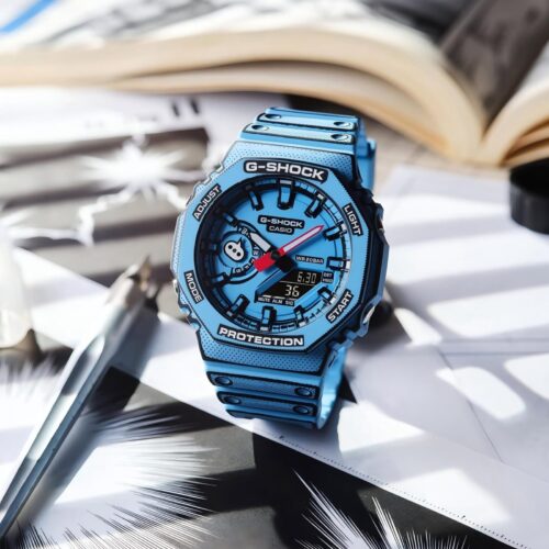 G SHOCK GA2100 MANGA BLUE WATCH