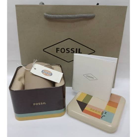 FOSSIL BRONSON AUTOMATIC (BROWN LITEHIDE) LEATHER WATCH - Image 2
