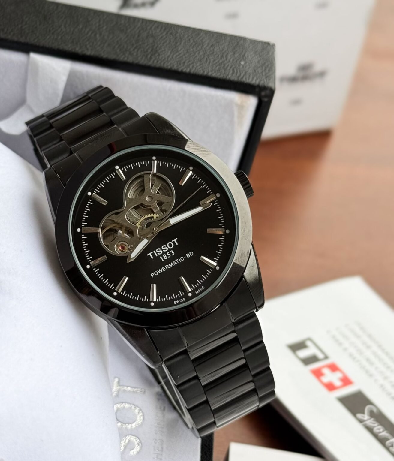 TISSOT 1853 POWERMATIC 80 "GENTLEMEN" PREMIUM QUALITY METAL WATCH - Image 2