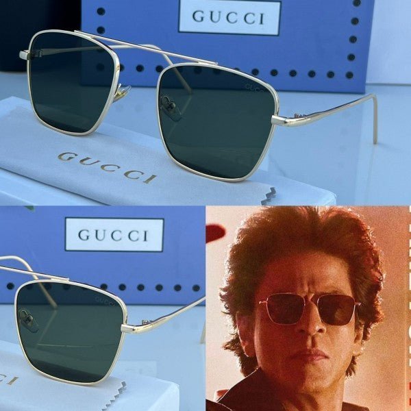Branded Gci Jawan Movie Silver Black Sunglasses (With Original Kit) - Image 5
