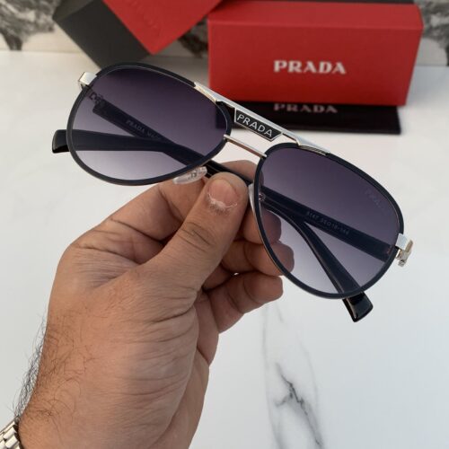 Branded PDA 5147_silver_black Sunglasses (With Original Kit)