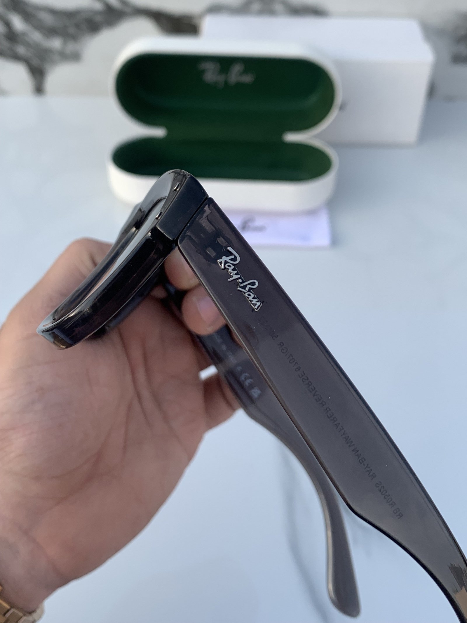 Branded RB 0502 Sunglasses Grey (With Original Kit) - Image 4