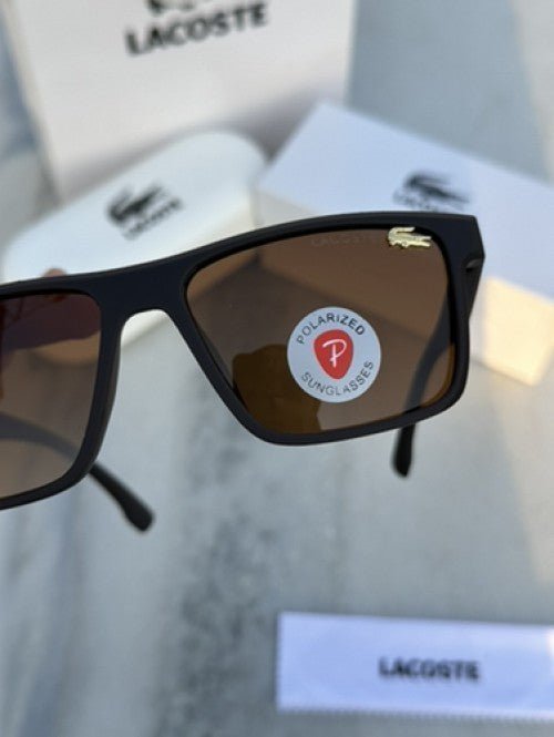Branded Lcoste Coffee Brown Sunglasses FT (With Original Kit) - Image 2