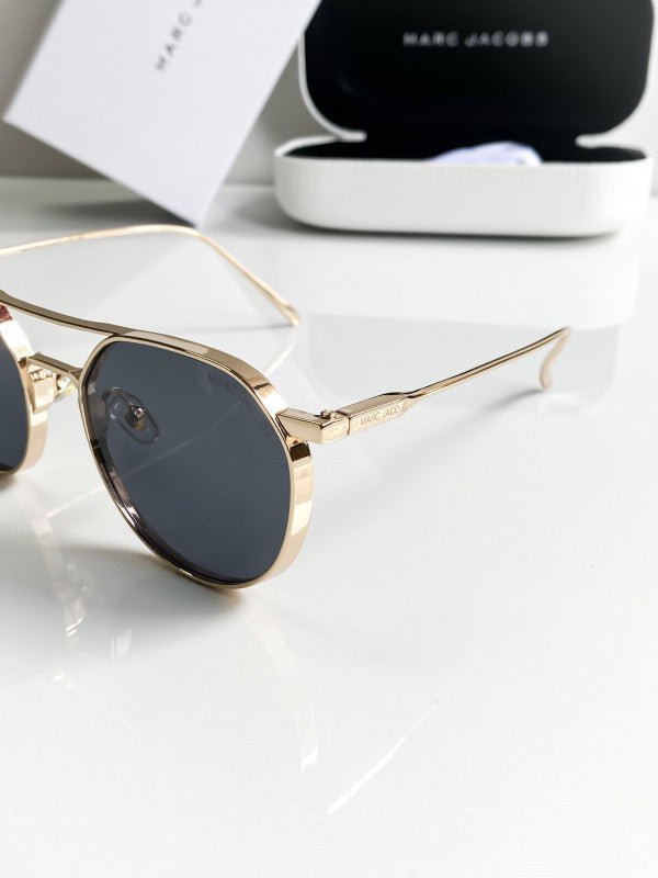 Branded Mj Gold Black Sunglasses Bt (With Original Kit) - Image 3