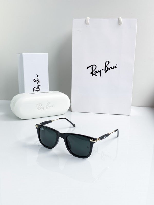 Branded RB Gold Black Sunglasses (With Original Kit)