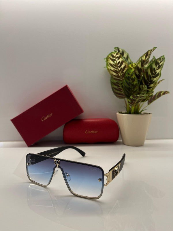 Branded Ctier Blue Sunglasses EW (With Original Kit) - Image 3
