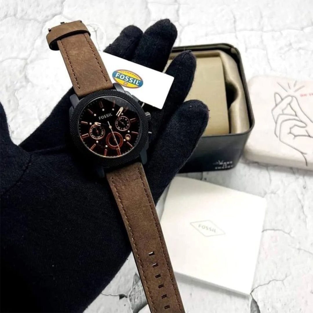Fossil Fs4656 Brown Leather - Image 3
