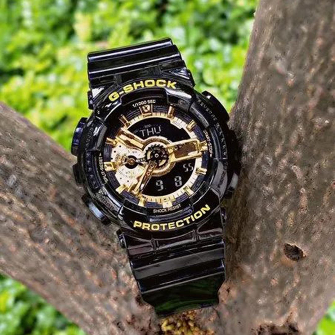 G-shock Black Gold Rubber Watch - Image 5