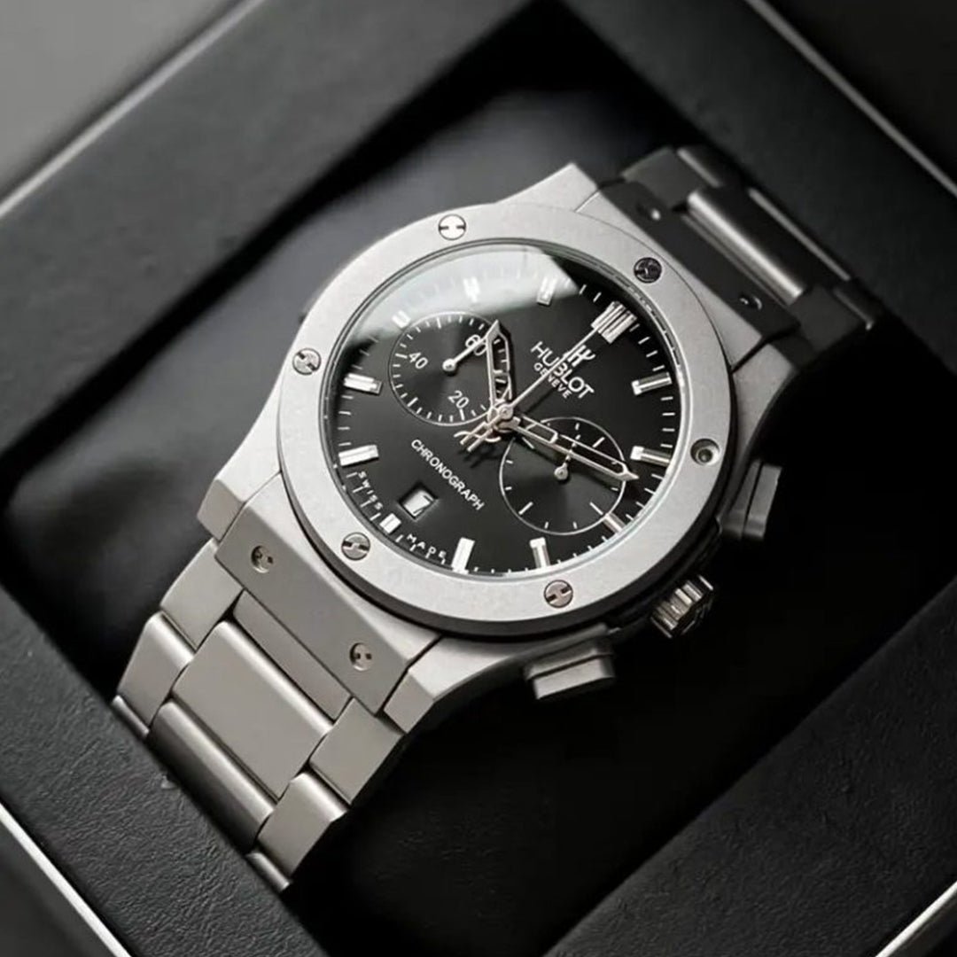 Hublot Silver Grey Metal Watch - Image 4