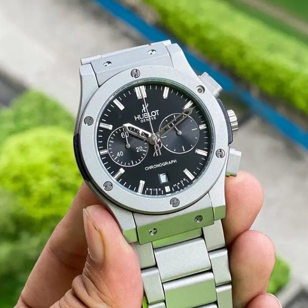 Hublot Silver Grey Metal Watch - Image 5
