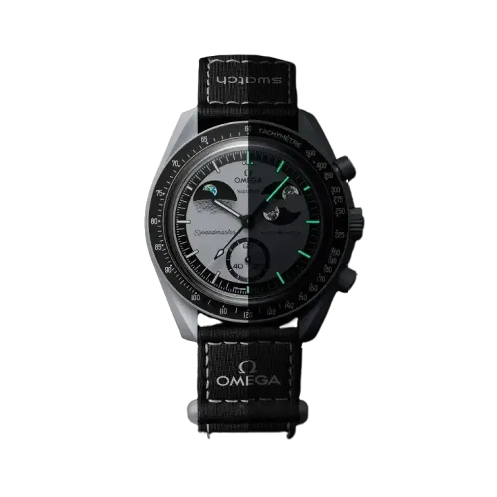 Swatch x Omega Bioceramic Moonswatch Mission to the Super Black Moonphase - Image 2